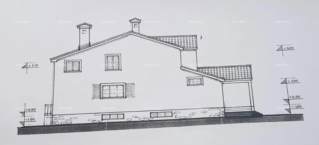 Apartment House with Terraces near Umag