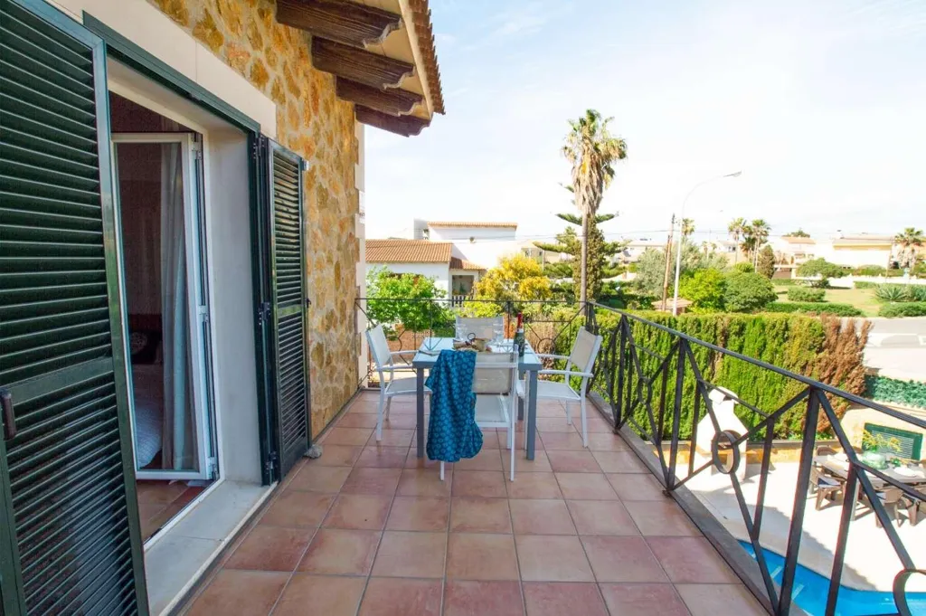 Terrasse - Corner Villa with Pool in Badia Blava