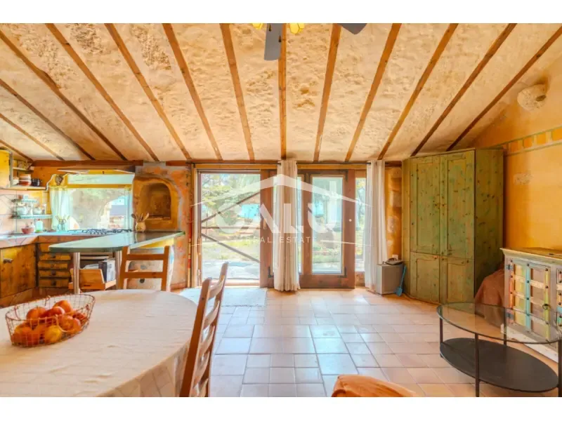 Söögituba - Rustic Chalet with Sea Views in Granadilla de Abona