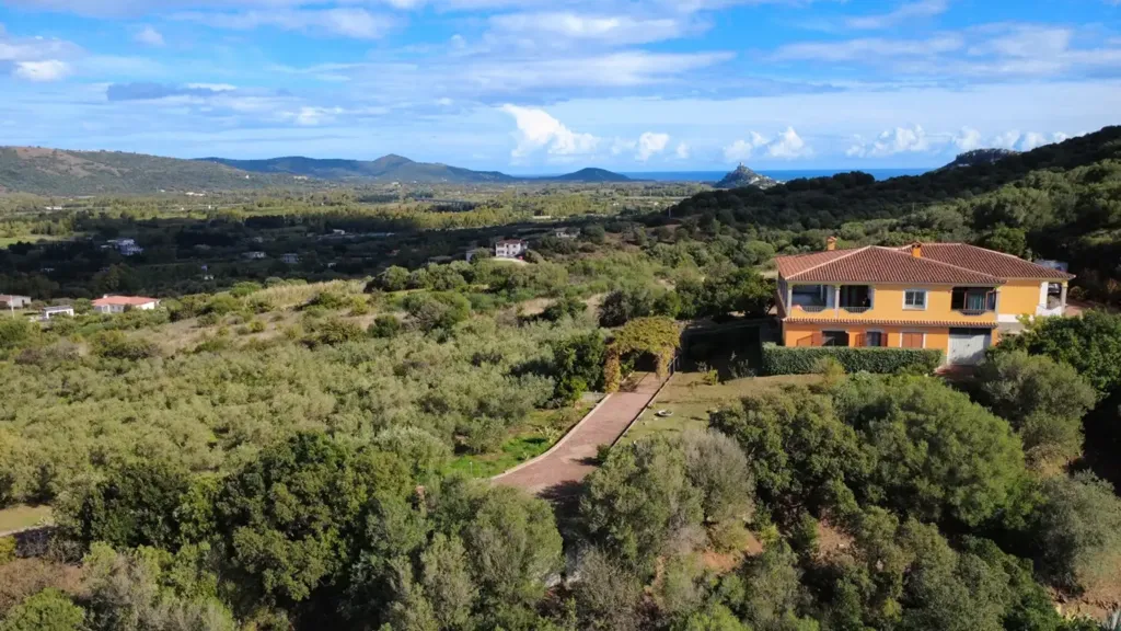 Vue aérienne - Luxury Villa with Sea Views in Torpe'