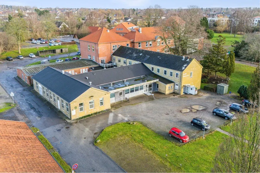 Vista aerea - Converted Hospital Building near Assens