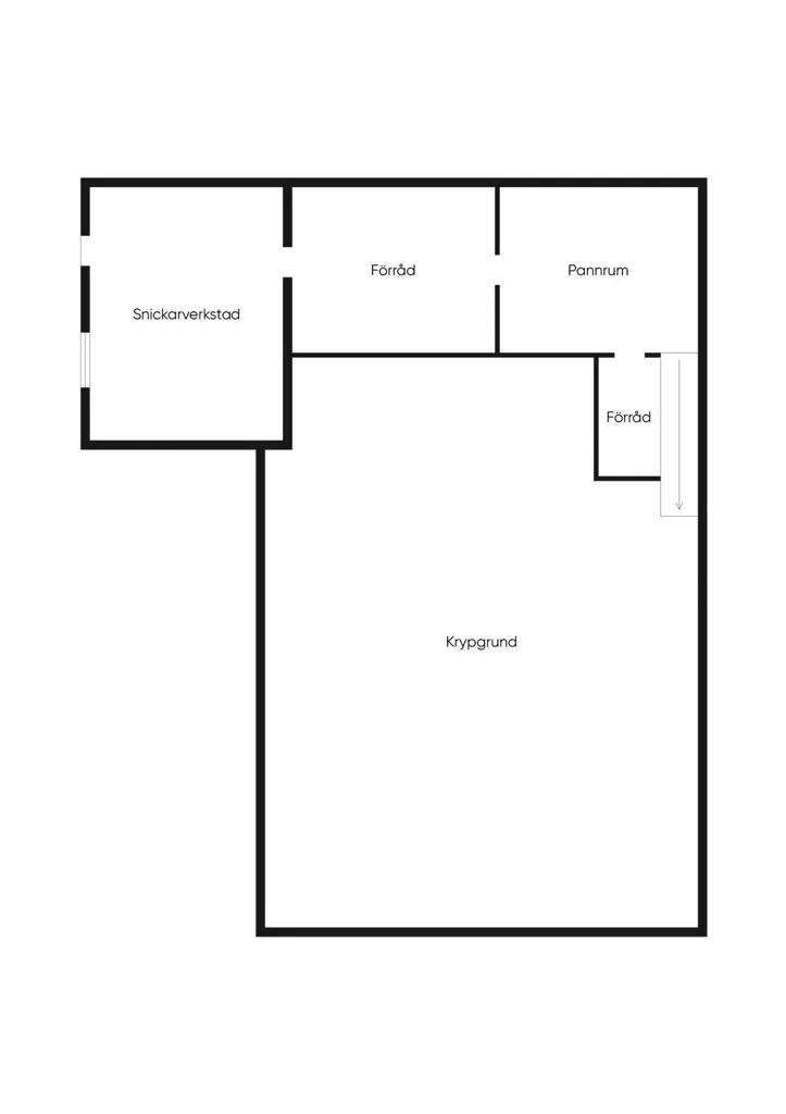 Plan - Bien 8 pièces à Bjästa