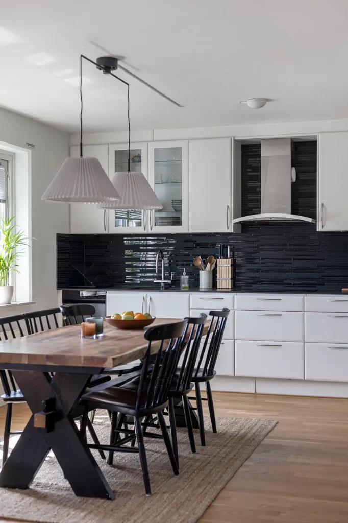 Sala da pranzo - Modern Flat with Balcony in Central Halmstad