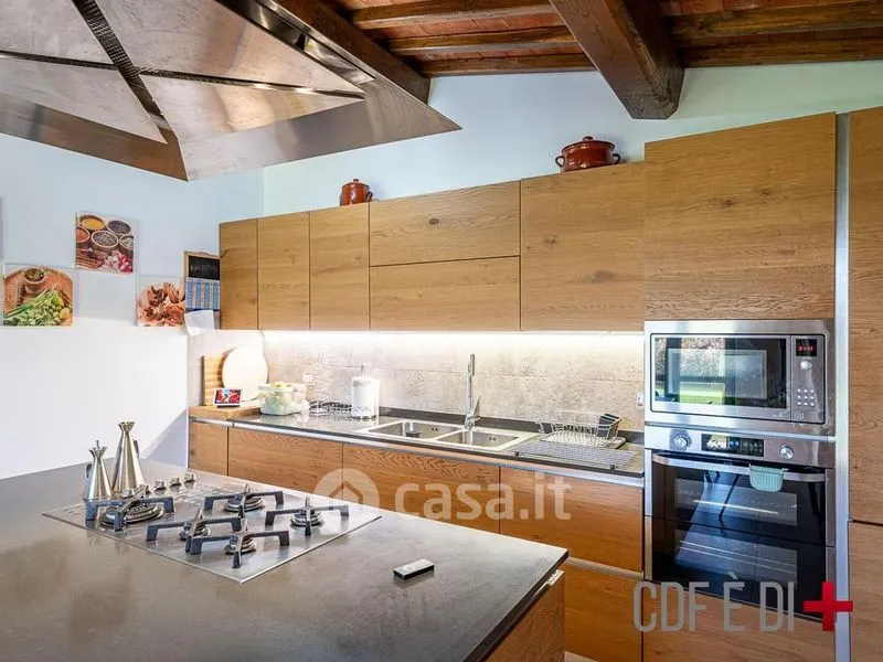 Köök - Rustic Villa with Lake View in Bolsena