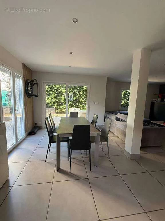 Dining Room - Linked Villa with Large Terrace in Saint-Genis-Pouilly