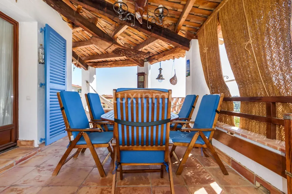 Terrasse - Detached House with Sea Views in El Campello