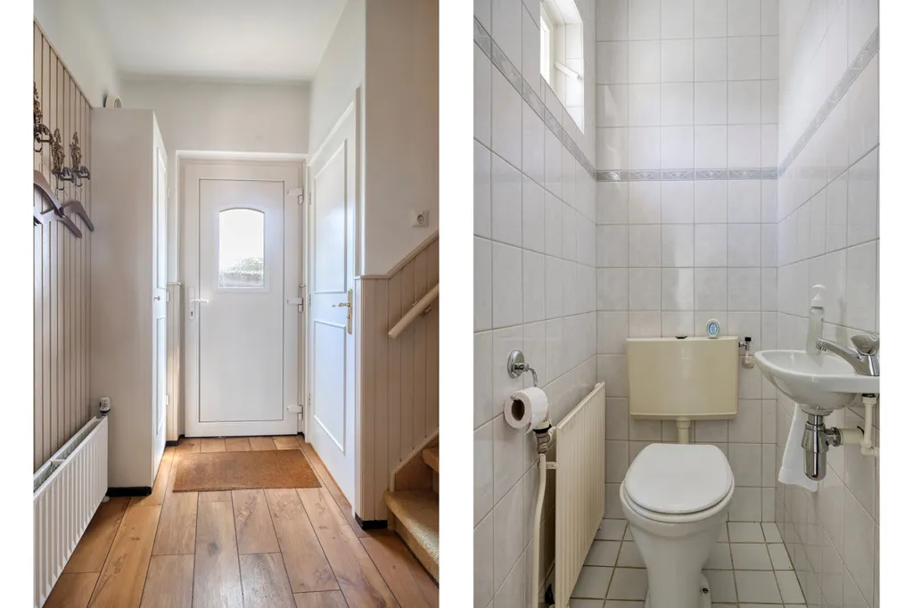 Bathrooms - Two-Storey House with Garden in Denekamp