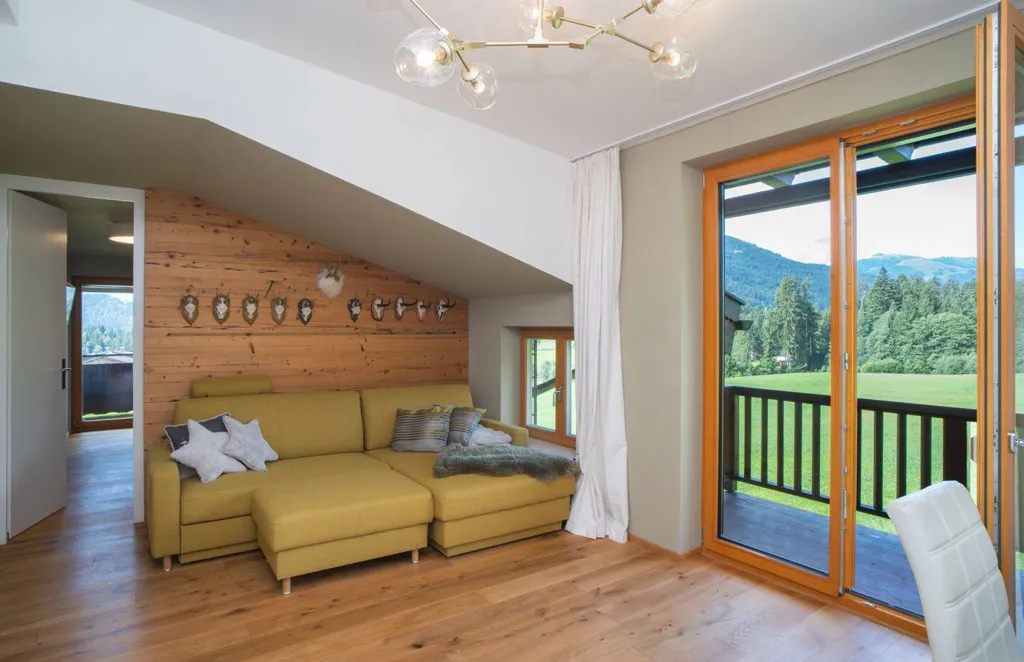 Séjour - Modern Penthouse with Panoramic View in Going