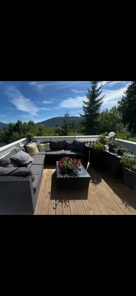 Terrazza - Charming Detached House with Garden in Seljord