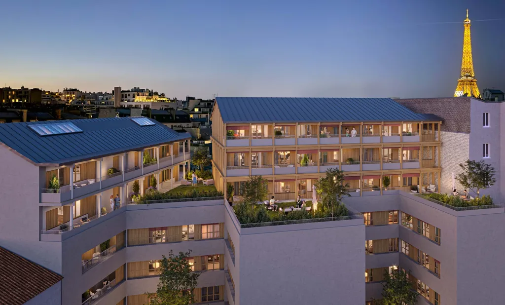Välivaade - New Build Apartments with Eiffel Views in Paris