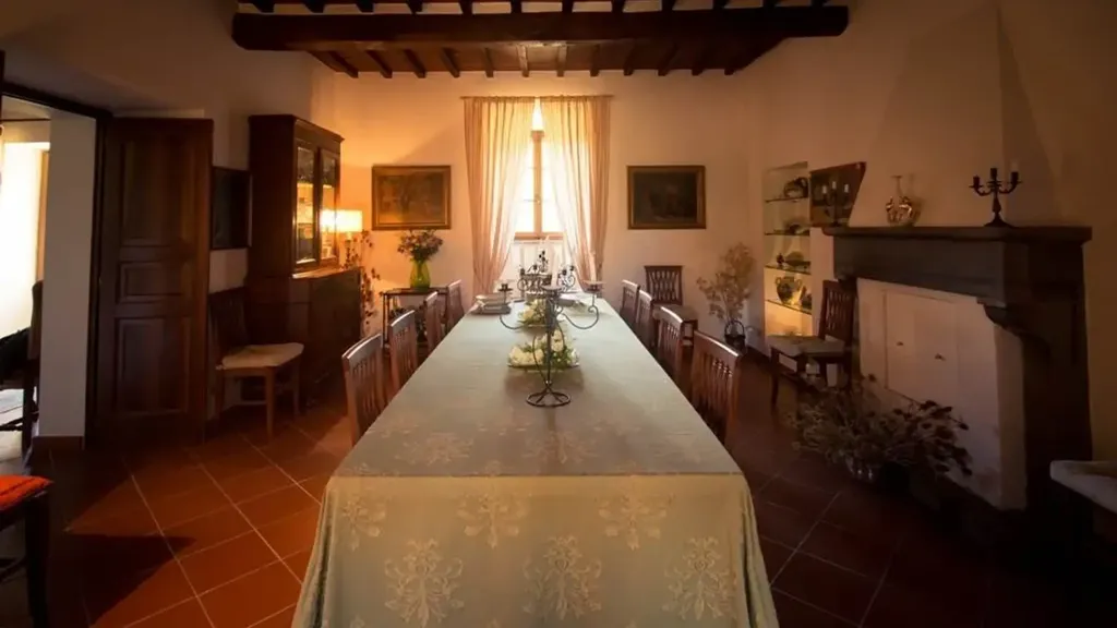 Salle à manger - Charming 19th-Century Villa in Chianti