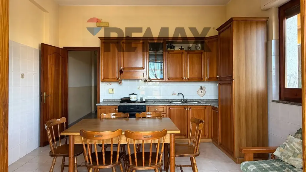 Dining Room - Independent House with Terrace in Carruba, Riposto
