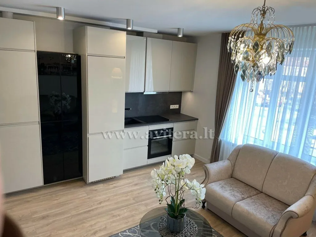 Köök - Renovated 2-Bedroom Flat in Klaipėda Centre