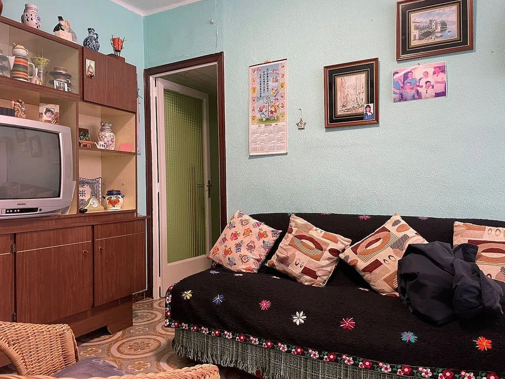 Séjour - Apartment with Balcony in Sant Adrià de Besos