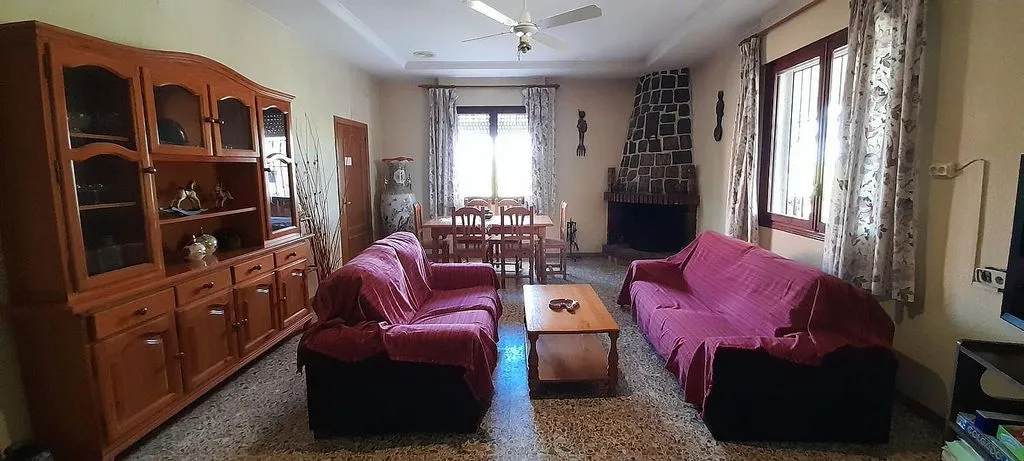 Séjour - Chalet with Garden and Air Conditioning in Elche