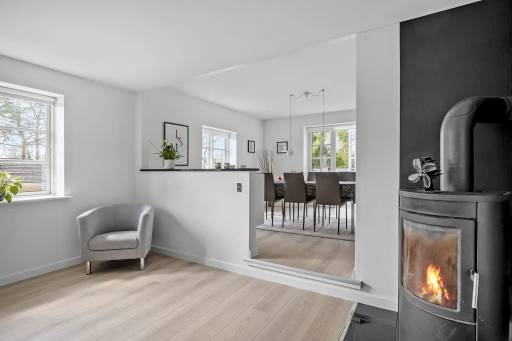 Séjour - Charming Villa with Garden in Græsted