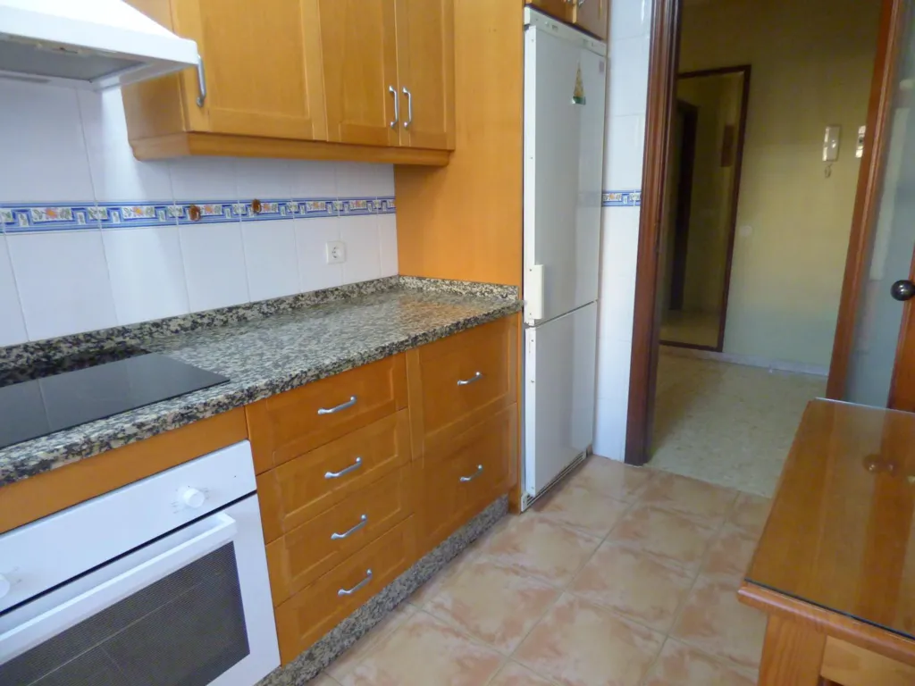 Köök - Spacious Flat with Terrace in Torre del Mar
