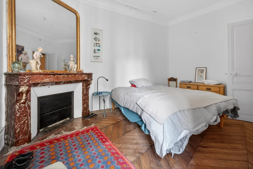 Camere da letto - Renovable Parisian Apartment with High Ceilings
