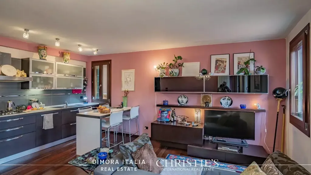 Köök - Restored Apartment with View in Venice