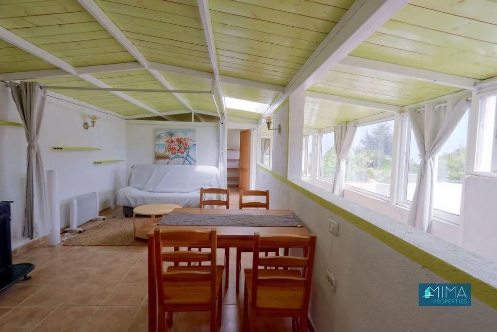 Terrass - Villa with Two Houses in Breña Alta