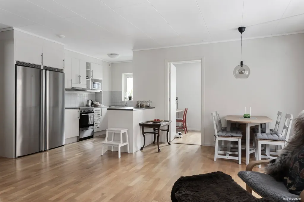 Cucina - Apartment with River View in Karlstad