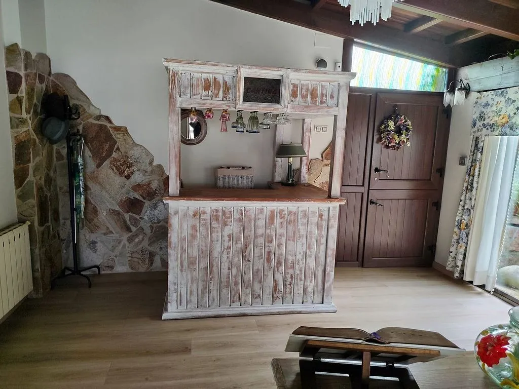 Cuisine - Chalet with Pool and Garden in O Carballo