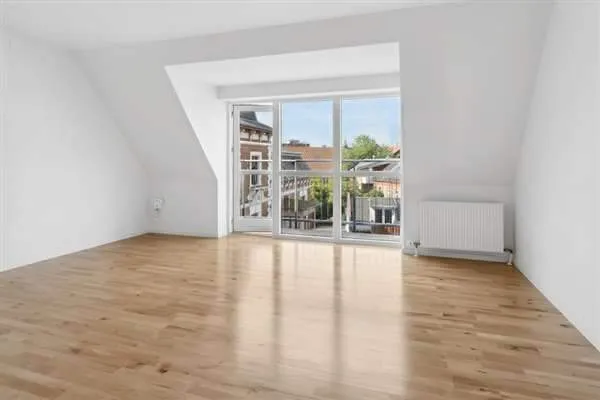 Living Room - One-Bedroom House with Pets Allowed in Vejle