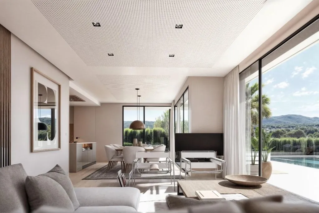 Living Room - Luxury Villa with Sea Views in Moraira