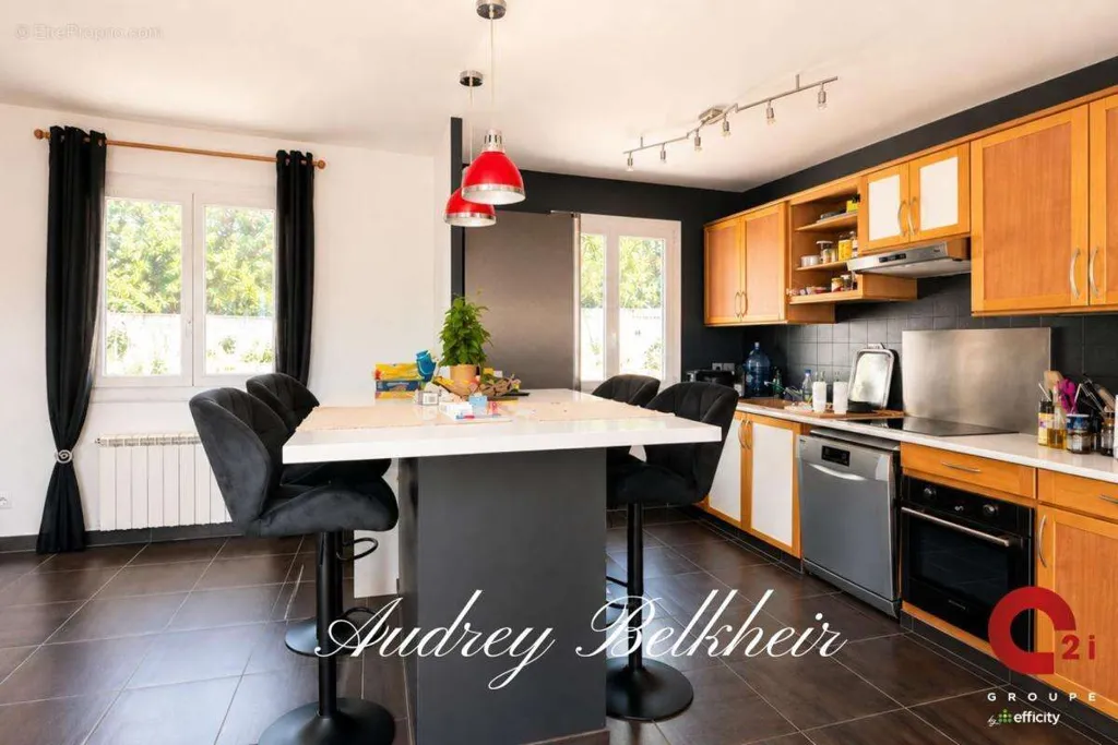 Cucina - Detached House with Constructible Land in Sauzet