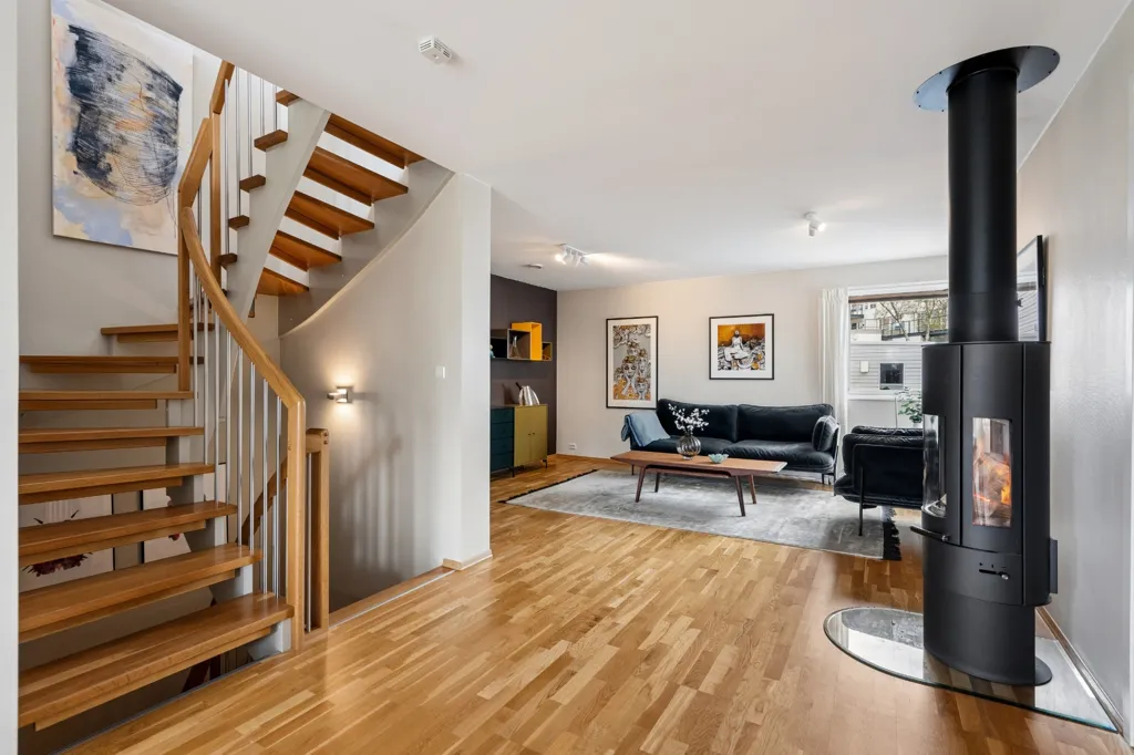 Elutuba - Modern Terraced House with Garage in Tromsø