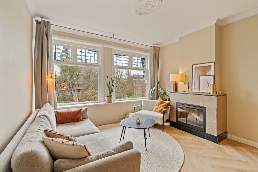 Soggiorno - Charming Gallery Flat with Park View in Utrecht
