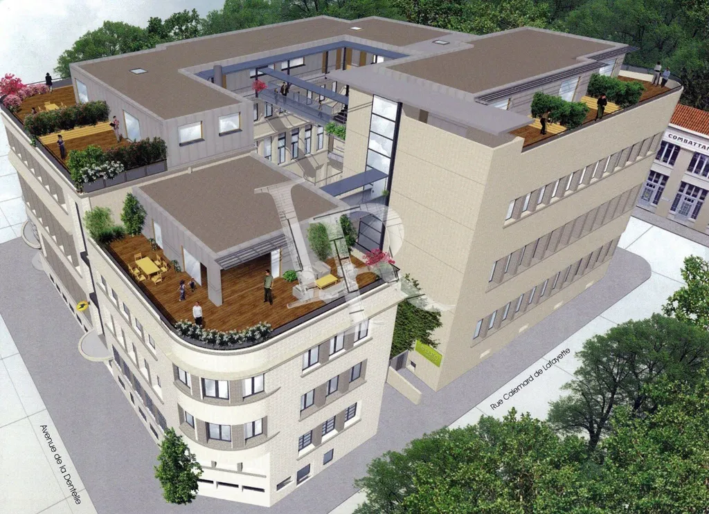 Vista aerea - Contemporary Duplex with Ascender in Le Puy-En-Velay