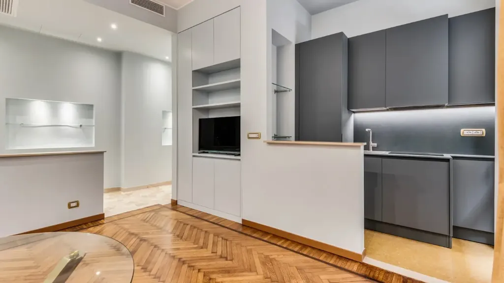 Köök - Contemporary Flat with Balcony in Milan