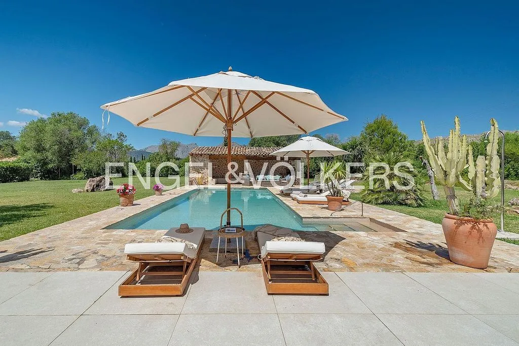 Bassein - Rustic Finca with Pool in Pollença