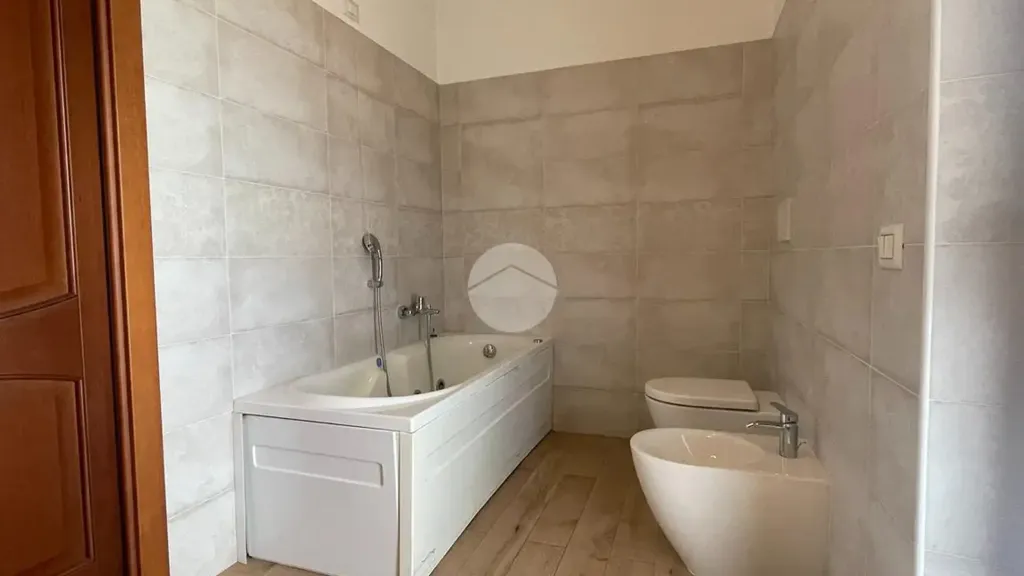 Bathrooms - Retrofitted Villa with Balconies in Asti