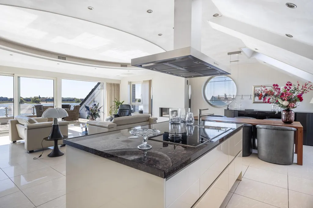 Cuisine - Penthouse with River View in Boven-Hardinxveld