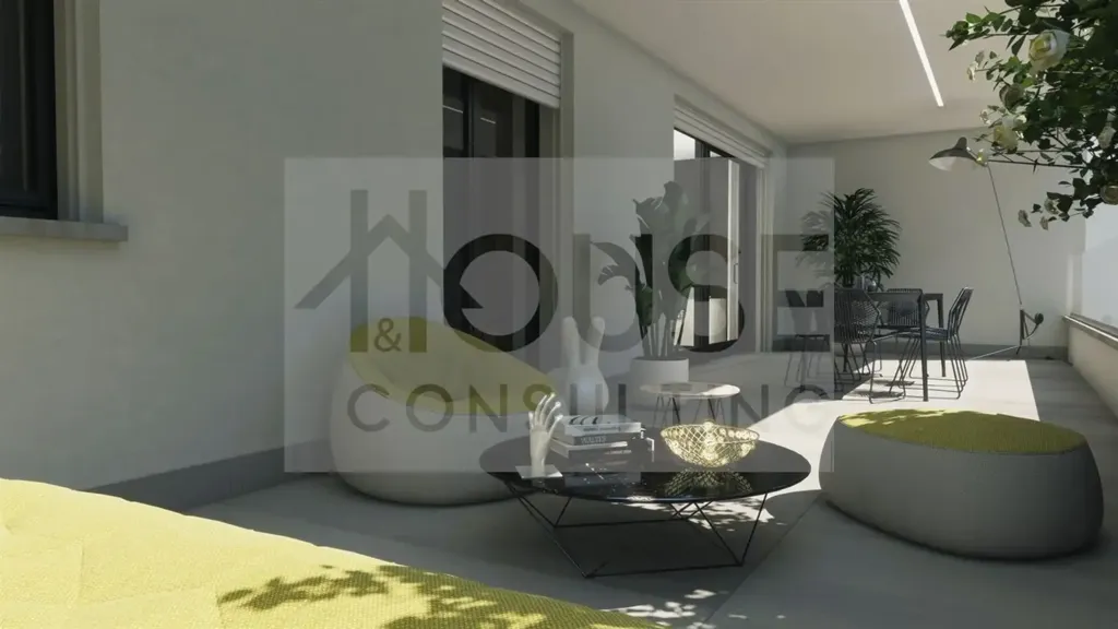 Terrasse - Apartment with Large Terrace in Biassono