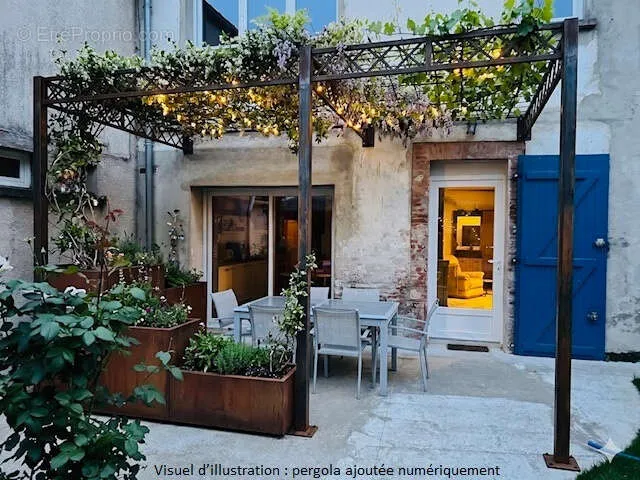 Terrasse - Duplex Jardin avec Garage à Toulouse