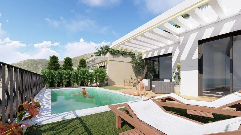 Pool - Luxury Villa with Solarium in Polop