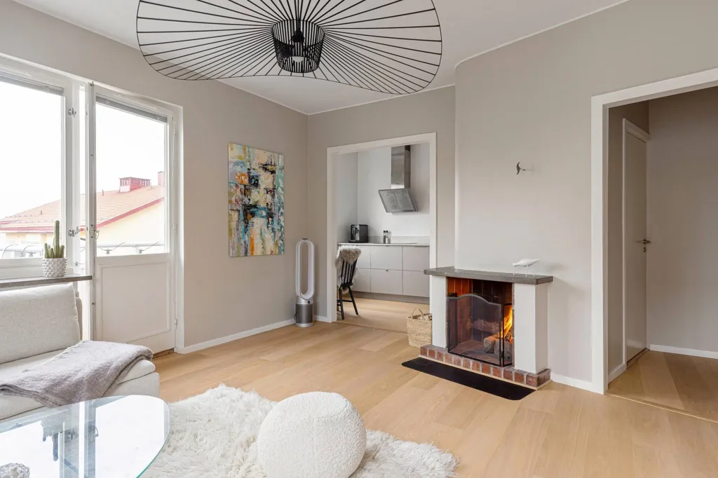 Séjour - Renovated Apartment with Mälaren View in Södermalm