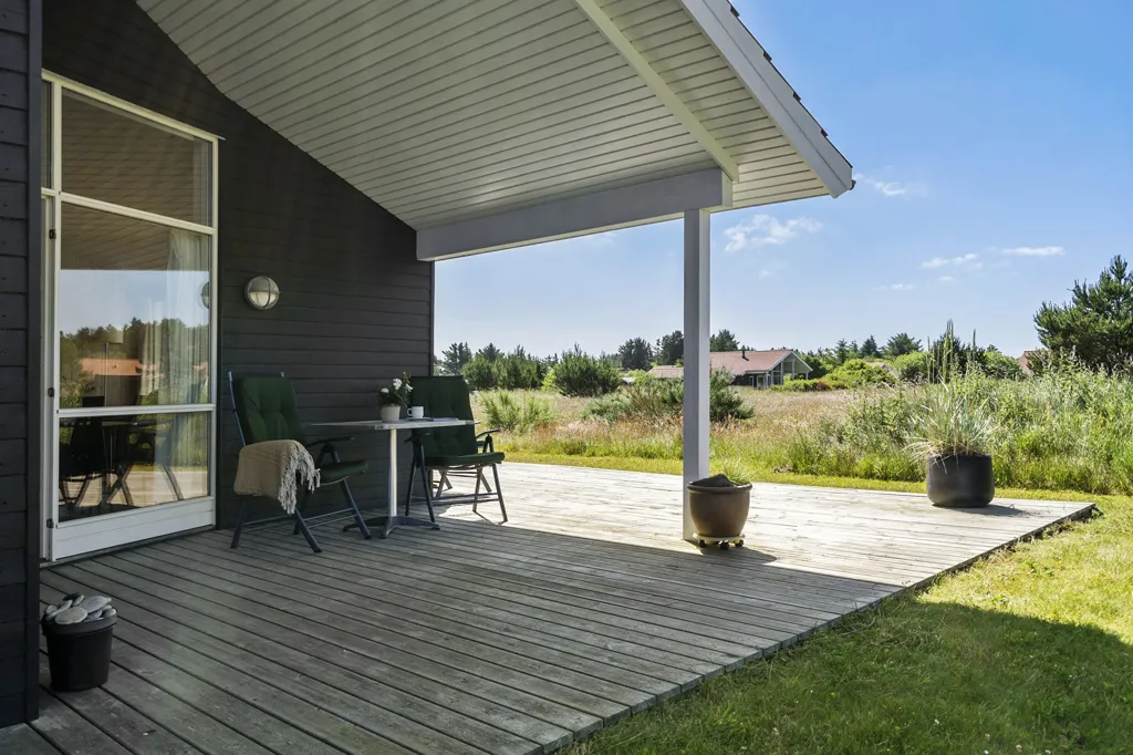 Terrasse - Modern Summerhouse with Sea View in Ulfborg