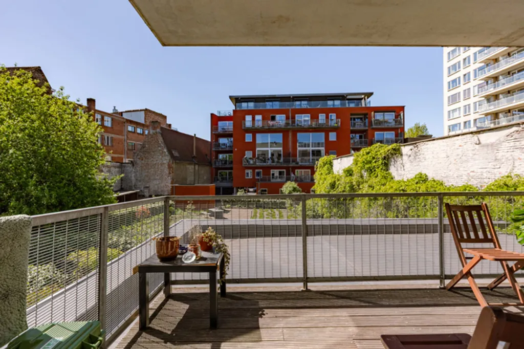Balcon - Appartement avec Vue sur l'Eau à Gand