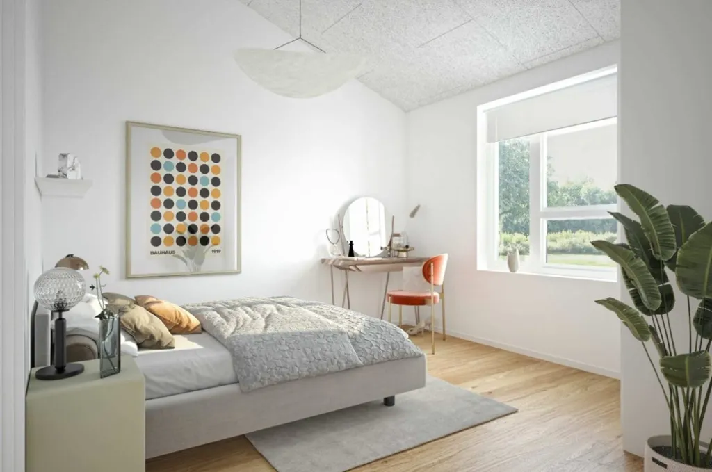 Chambres - Modern Terraced House with Garden in Kolding