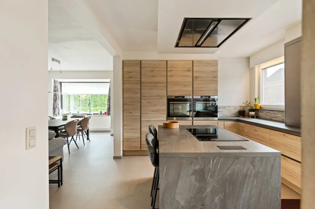 Cuisine - Maison Rénovée avec Jardin à Eppegem