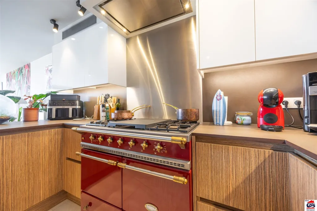 Cucina - Luxury Duplex with Sea View on Zeedijk, Westende