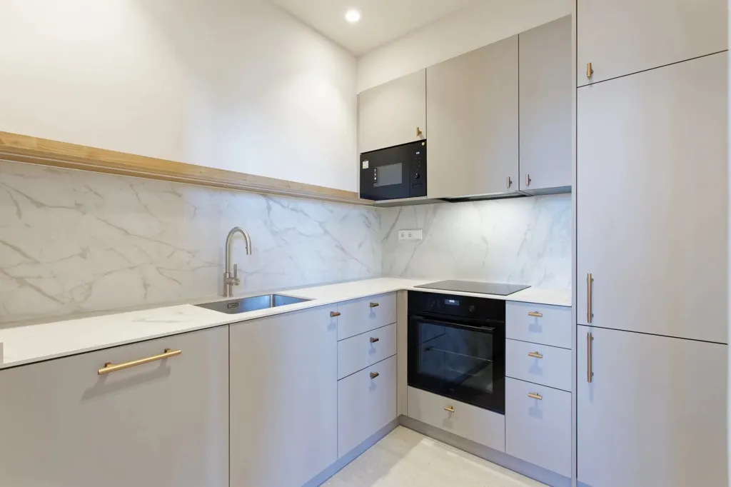Cucina - Luxury Flat with Sea View on Paseo Isabel II, Barcelona
