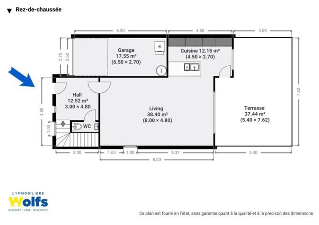 Plaan - Spacious 2008 House with Garden in Semi-Detached Setting