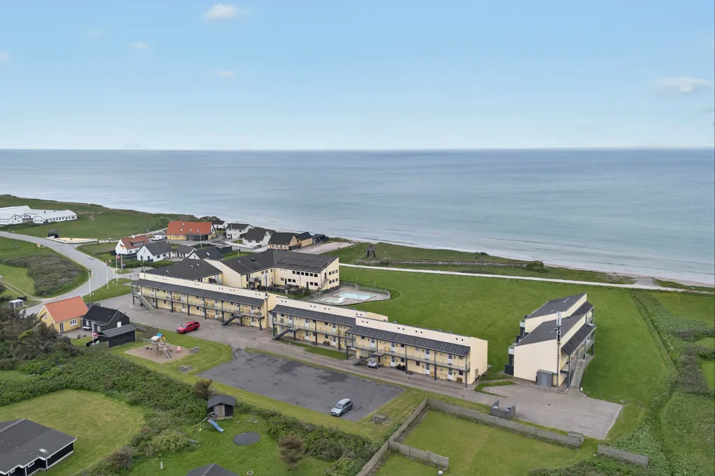 Vue aérienne - Apartment with Sea View in Løkken