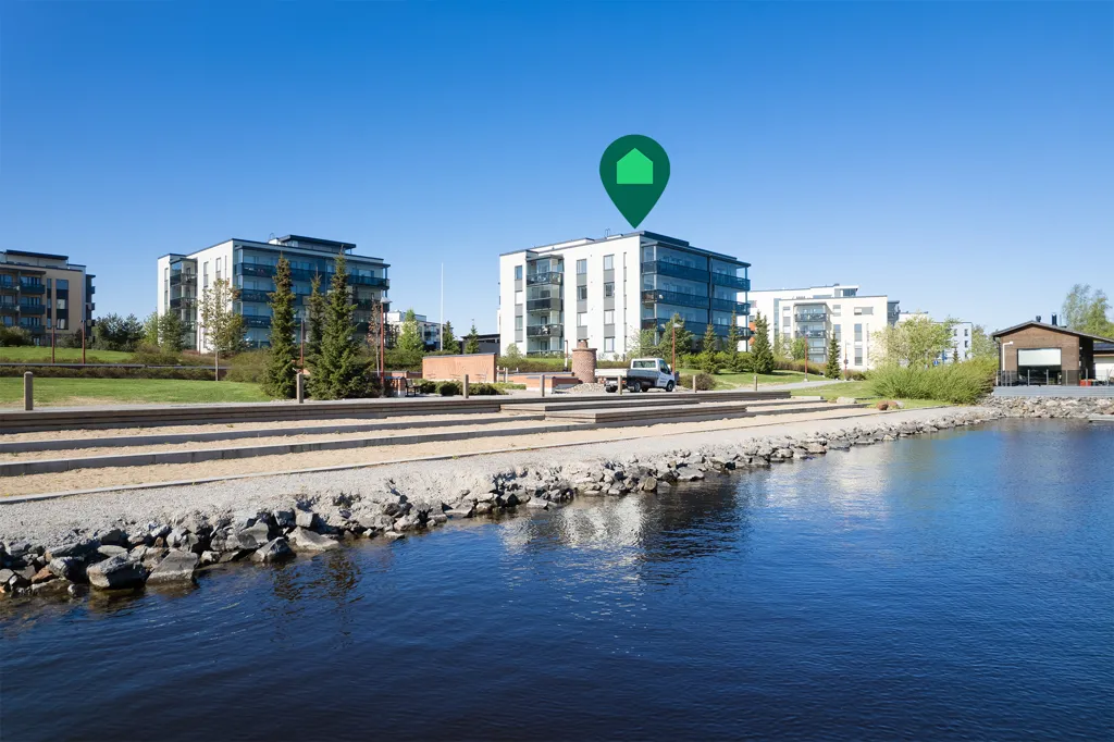 Exterior - Renovated Apartment with Sea View in Pirkkala