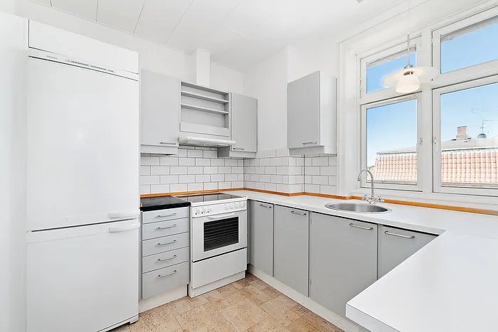 Köök - Apartment with Balcony in Ballerup Centre